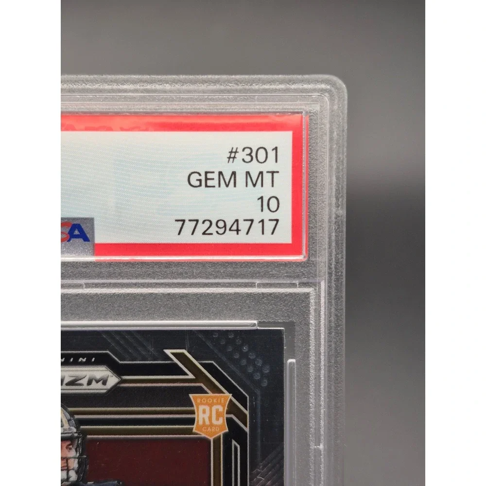2022 Panini Prizm Kenny Pickett #301 Base Rookie RC PSA 10 GEM‎ MT Steelers
